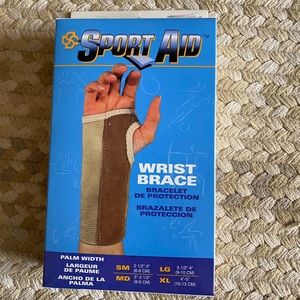 Sport Aid Right Large Wrist Brace Palm Width 3.5-4